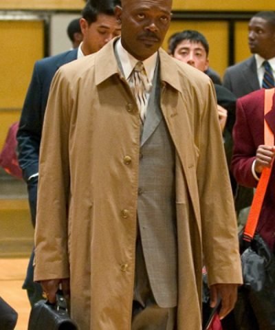 Samuel L. Jackson Coach Carter Cotton Trench Coat