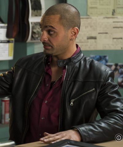 Better Call Saul Michael Mando Black Leather Jacket