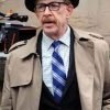 Commissioner Gordon Batgirl J.K. Simmons Brown Cotton Coat