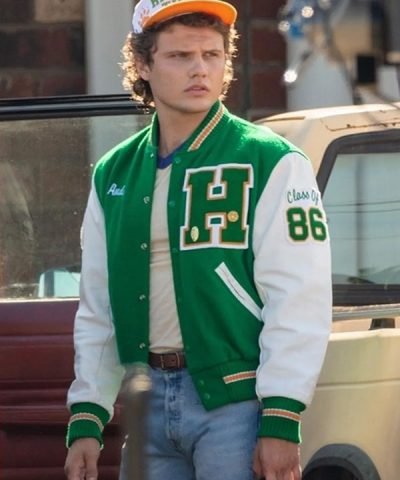 Eddie Munson Stranger Things Season 04 Letterman Wool Jacket