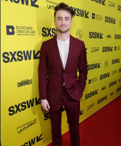 Daniel Radcliffe The Lost City Maroon Blazer