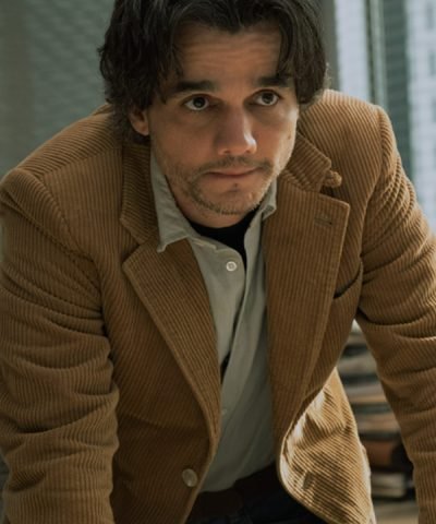 Shining Girls Wagner Moura Brown Blazer