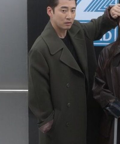 Yoon Kyesang Kiss Sixth Sense 2022 Green Peacoat