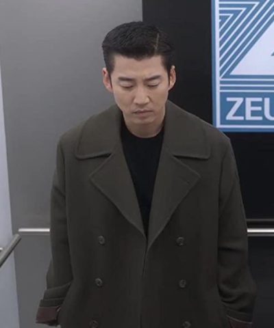 Yoon Kyesang Kiss Sixth Sense 2022 Green Peacoat