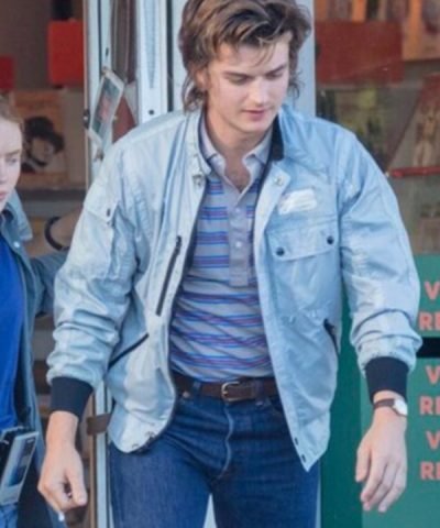 Steve Harrington TV Series Stranger things Season 04 Blue Jacket