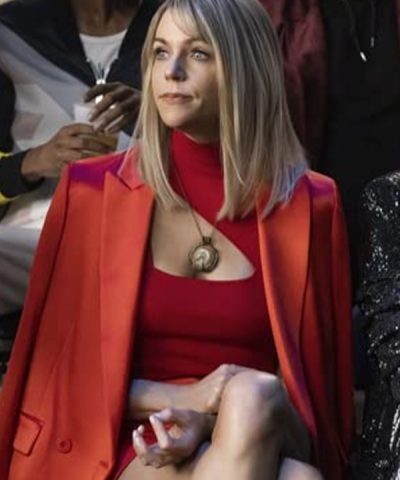 Kaitlin Olson Hacks S02 Orange Blazer