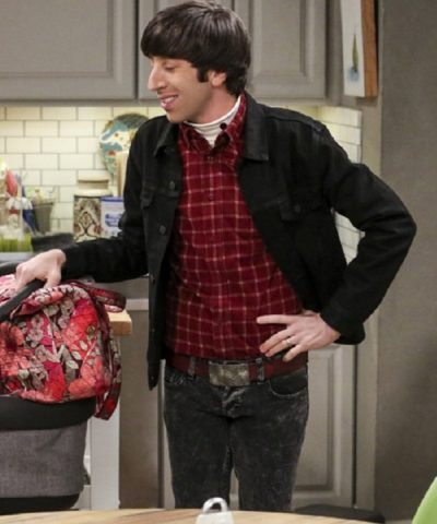 Howard Wolowitz The Big Bang Theory Black Cotton Jacket