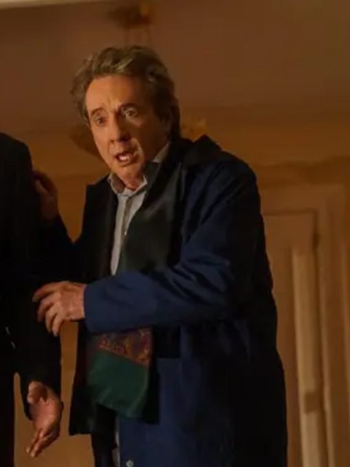 Only Murders in the Building Tv Series Martin Short Blue Jacket