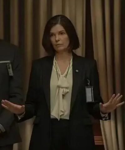 Jeanne Tripplehorn The Terminal List 2022 Black Blazer