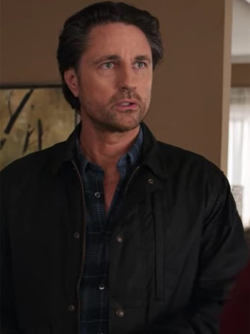 Martin Henderson TV Series Virgin River Brown Cotton Jacket