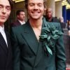 Premiere Night Harry Styles My Policeman Green Suit