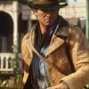 Arthur Morgan Brown Leather Jacket