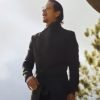 TV Series DMZ Benjamin Bratt Black Wool Coat