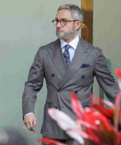 Black Panther Wakanda Forever 2022 Martin Freeman Grey Suit