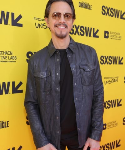 Benjamin Bratt DMZ Event Black Leather Jacket