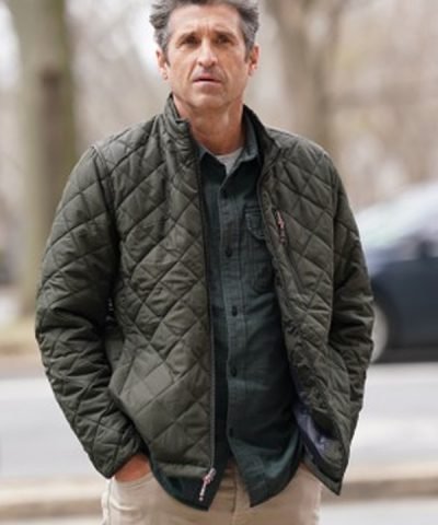 Disenchanted Patrick Dempsey Green Jacket