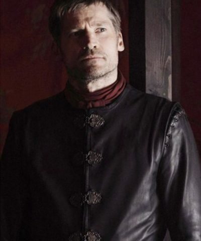 Nikolaj Coster-Waldau Game of Thrones Black Leather Jacket