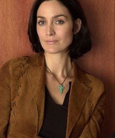 Memento Carrie-Anne Moss Brown Blazer Jacket