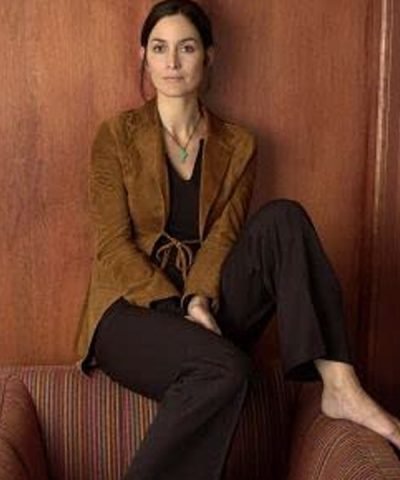 Memento Carrie-Anne Moss Brown Blazer Jacket