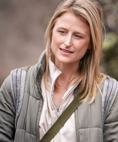 TV Series DMZ Mamie Gummer Grey Puffer Jacket