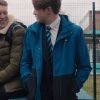 TV Series Heartstopper Kit Connor Blue Cotton Hoodded Jacket