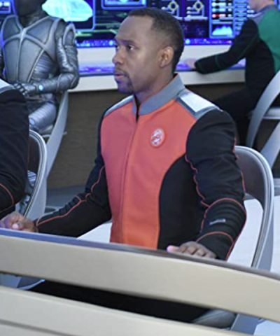 TV Series The Orville J. Lee Orange and Black Jacket