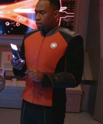 TV Series The Orville J. Lee Orange and Black Jacket