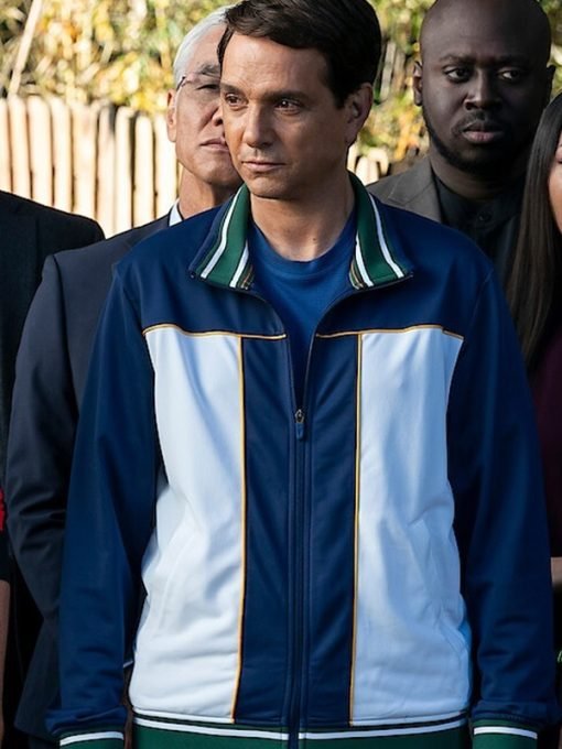 Cobra Kai S5 TV Series Ralph Macchio Track Jacket