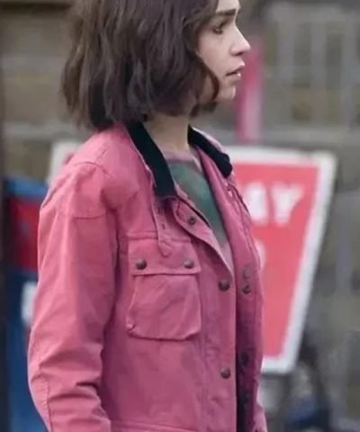 TV Series Secret Invasion Emilia Clarke Pink Jacket