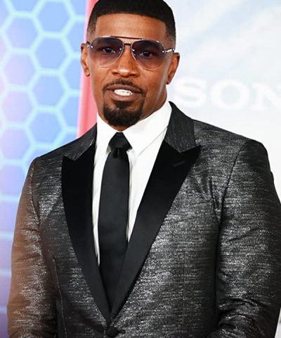 Spider-Man No Way Home 2021 Jamie Foxx Black Coat