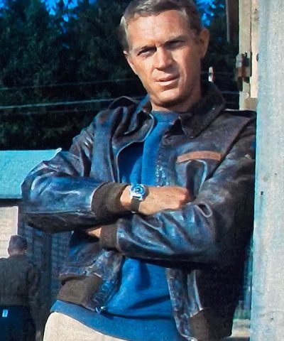 The Great Escape Steve McQueen Black Jacket