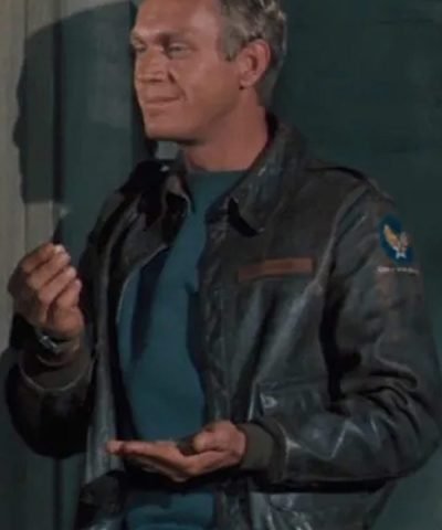 The Great Escape Steve McQueen Black Jacket