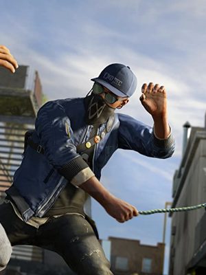 Marcus Holloway Watch Dogs 2 Blue Jacket - Shop Now