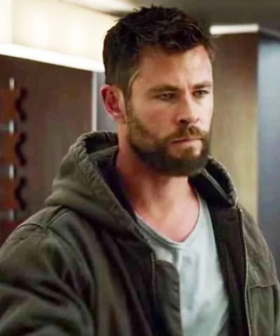 Avengers Endgame Chris Hemsworth Cotton Green Jacket