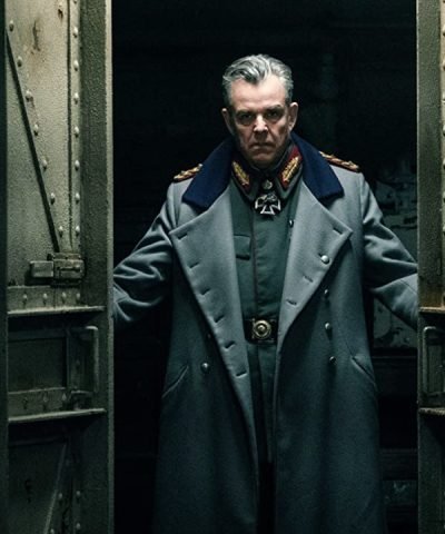 Wonder Woman Danny Huston Wool Trench Coat