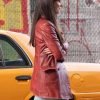 Madame Web 2024 Dakota Johnson Maroon Jacket