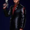 Cyberpunk 2077 V Male Player Leather Black Blazer