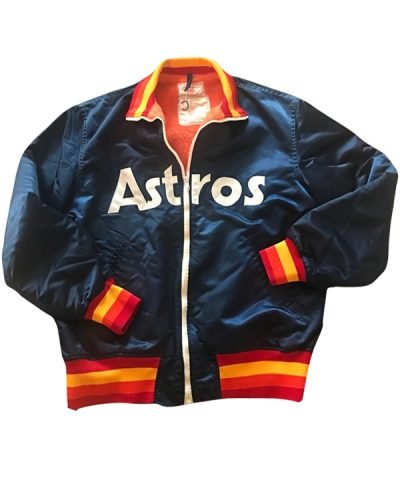 Houston Astros 1980 Blue Bomber Jacket