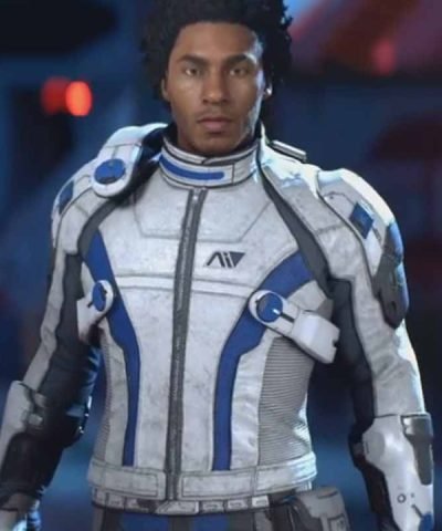 Mass Effect Andromeda Liam Kosta White Jacket