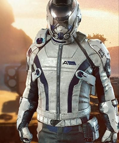 Mass Effect Andromeda Liam Kosta White Jacket