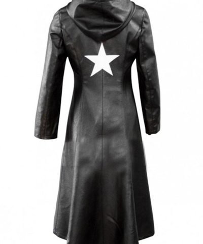 Mato Kuroi Black Rock Shooter Star Black Trench Coat