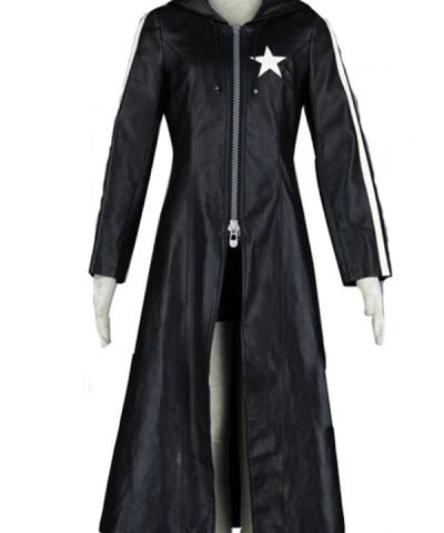 Mato Kuroi Black Rock Shooter Star Black Trench Coat