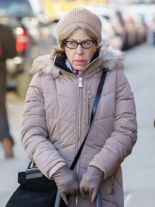 TV Series Only Murders in the Building Jackie Hoffman Puffer Trench Coat