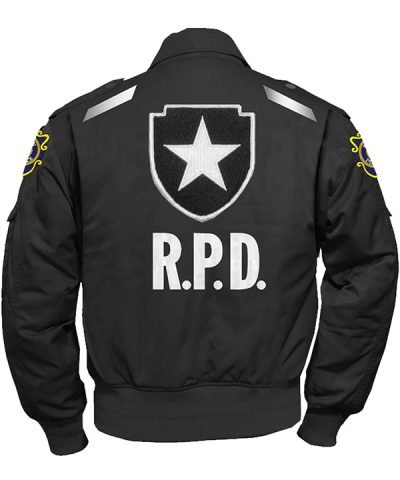 Resident Evil 2 Remake Leon S. Kennedy Grey Cotton Jacket