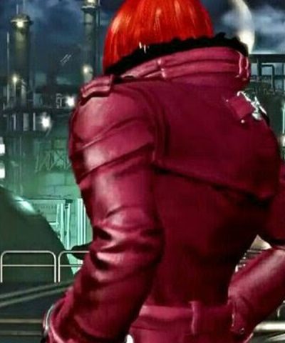 Iori Yagami The King of Fighters XIV Costume Red Leather Coat