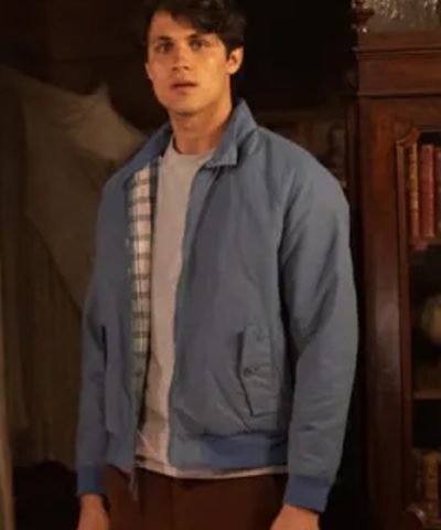 The Winchesters S01 Drake Rodger Blue Bomber Jacket