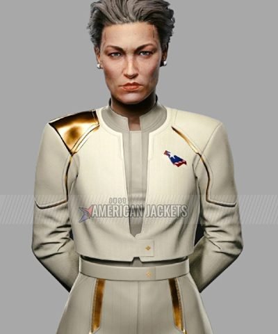 Cyberpunk 2077 Phantom Liberty V White Jacket