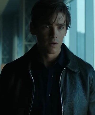 Titans Season 04 Brenton Thwaites Black Leather Jacket