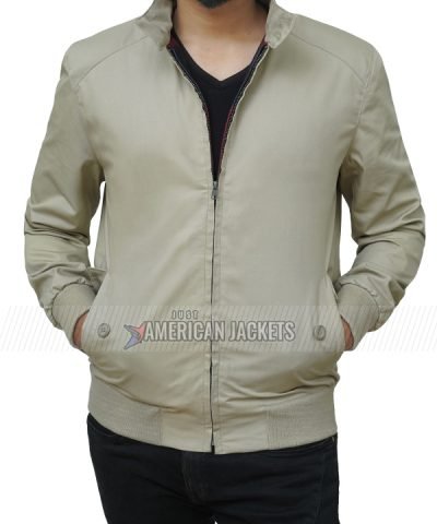 David Beckham Beige Cotton Jacket