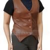 The Dukes of Hazzard Jessica Simpson Brown Vest